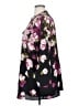 Calvin Klein Floral Black Long Sleeve Blouse Size 0X - photo 5