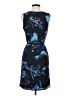 Ann Taylor Graphic Blue Cocktail Dress Size 2 Petite - photo 2