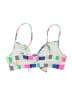 No Boundaries Graphic Pink Swimsuit Top Size M - photo 2