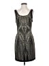 Alexia Admor Graphic Black Cocktail Dress Size XS - photo 1