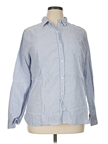 Gap Long Sleeve Button-Down Shirt (view 1)