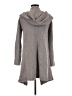 Halogen Gray Tan Wool Cardigan Size M - photo 2