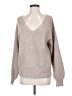 Saturday Sunday Metallic Gray Pullover Sweater Size S - photo 1