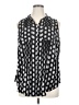 Caffé Marrakesh 100% Rayon Black Sleeveless Button-Down Shirt Size 1X - photo 1