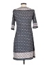 Max Studio Print Blue Casual Dress Size S - photo 2