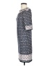 Max Studio Print Blue Casual Dress Size S - photo 5