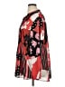 Ruby Rd. 100% Polyester Red Kimono Size 1X - photo 5