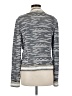 St. John Stripes Gray Wool Blazer Size 8 - photo 2