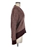 Silence and Noise Color Block Brown Pullover Sweater Size M - photo 4