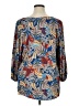 Ruby Rd. Blue 3/4 Sleeve Blouse Size 1X - photo 2