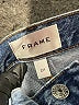 FRAME 100% Cotton Blue Denim Shorts Size 27 waist - photo 3