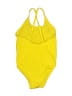 Old Navy Solid Yellow One Piece Swimsuit Size 18-24 mo - photo 2