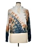 colsie Tie-dye Blue Sweatshirt Size XL - photo 1