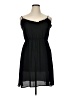 Adore Me 100% Polyester Solid Black Casual Dress Size XL - photo 1