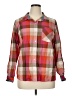 Tommy Hilfiger Plaid Brown Long Sleeve Button-Down Shirt Size XL - photo 1