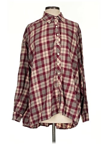 The Great. Long Sleeve Button-Down Shirt (view 1)