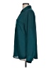 Maurices 100% Polyester Teal Long Sleeve Blouse Size L - photo 5