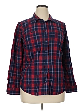 St. John's Bay Long Sleeve Button Down Shirt