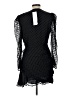 IRO Solid Black Cocktail Dress Size EU (FR) 42 / US 10 - photo 2