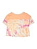 Justice 100% Polyester Orange Short Sleeve T-Shirt Size 12 - 14 - photo 2