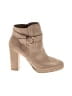 Lauren Conrad Tan Ankle Boots Size 10 (X-wide) - photo 1