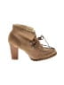 Audrey Brooke Brown Ankle Boots Size 7 1/2 - photo 1