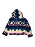 Justice 100% Polyester Blue Zip Up Hoodie Size 7 - 8 - photo 1