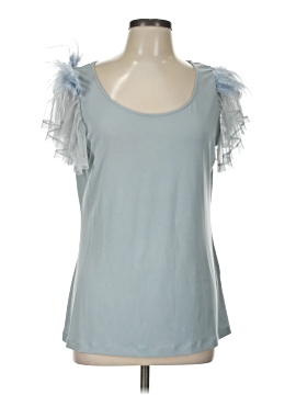 American Glamour by Badgley Mischka Short Sleeve Top (view 1)