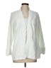 Sara Campbell 100% Cotton White Cardigan Size L (estimated) - photo 1