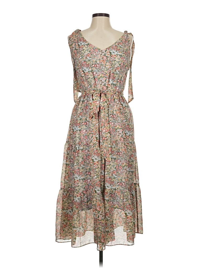 Pre-owned Lucy Paris Casual Dress In Brown