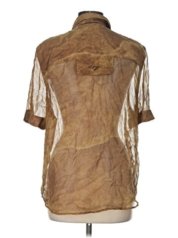 Cache 3/4 Sleeve Button-Down Shirt (view 2)