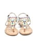 Sam & Libby Tropical White Sandals Size 10 - photo 2