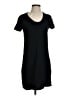 Universal Thread 100% Cotton Solid Black Casual Dress Size S - photo 1