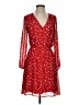 Collective Concepts 100% Polyester Hearts Red Cocktail Dress Size S - photo 1