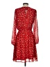 Collective Concepts 100% Polyester Hearts Red Cocktail Dress Size S - photo 2
