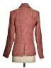 Bishop + Young 100% Polyester Tweed Pink Blazer Size XS - photo 2