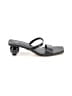 Halston Black Sandals Size 8 1/2 - photo 1