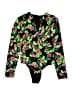 Zara Green Black Bodysuit Size S - photo 1