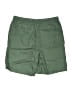 Lands' End Solid Green Cargo Shorts Size 14 - photo 2