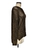Jeans By Buffalo Metallic Brown Pullover Sweater Size M - photo 4