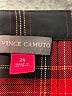 Vince Camuto 100% Polyester Plaid Red 3/4 Sleeve Blouse Size 2X - photo 7