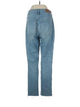 Madewell The Curvy Perfect Vintage Jean in Coney Wash: Destroyed Edition (view 2)