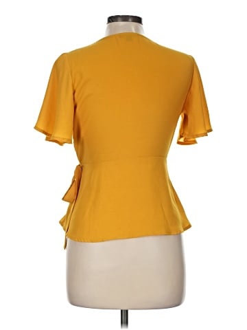 Shinestar Short Sleeve Blouse (view 2)
