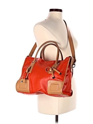 Charles Jourdan Leather Satchel (view 2)