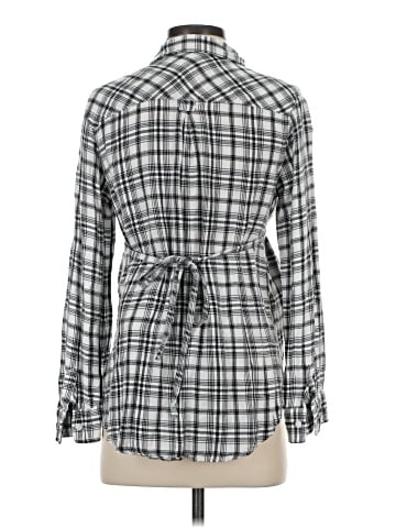 Isabel Maternity Long Sleeve Blouse (view 2)