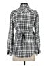 Isabel Maternity 100% Rayon Gray Long Sleeve Blouse Size Sm Maternity - photo 2