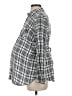 Isabel Maternity 100% Rayon Gray Long Sleeve Blouse Size Sm Maternity - photo 5