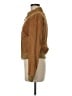 Massimo Dutti 100% Viscose Solid Brown Jacket Size M - photo 5