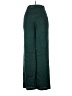 L Space 100% Viscose Chevron-herringbone Green Casual Pants Size 0 - photo 2