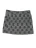 IZOD 100% Polyester Houndstooth Gray Skort Size 10 - photo 2